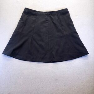 J. Crew Black Mini Skirt Career Professional Stretch Lined Style 03394 SP14 10